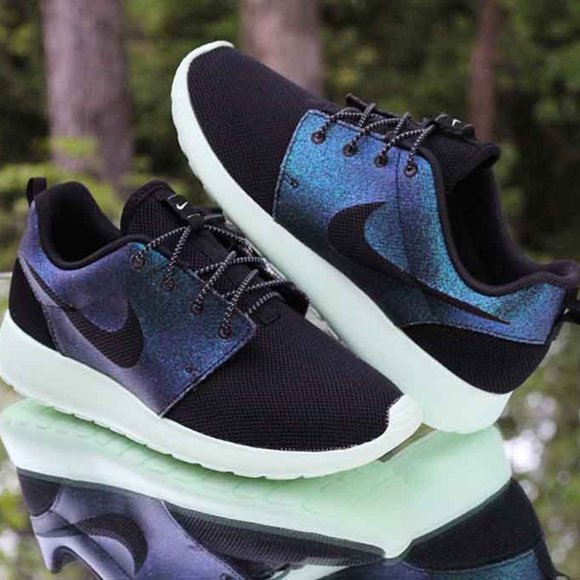 Nike Roshe One WWC QS Women’s Size 8 Teal Black Vapor 808708-303 - Picture 9 of 12